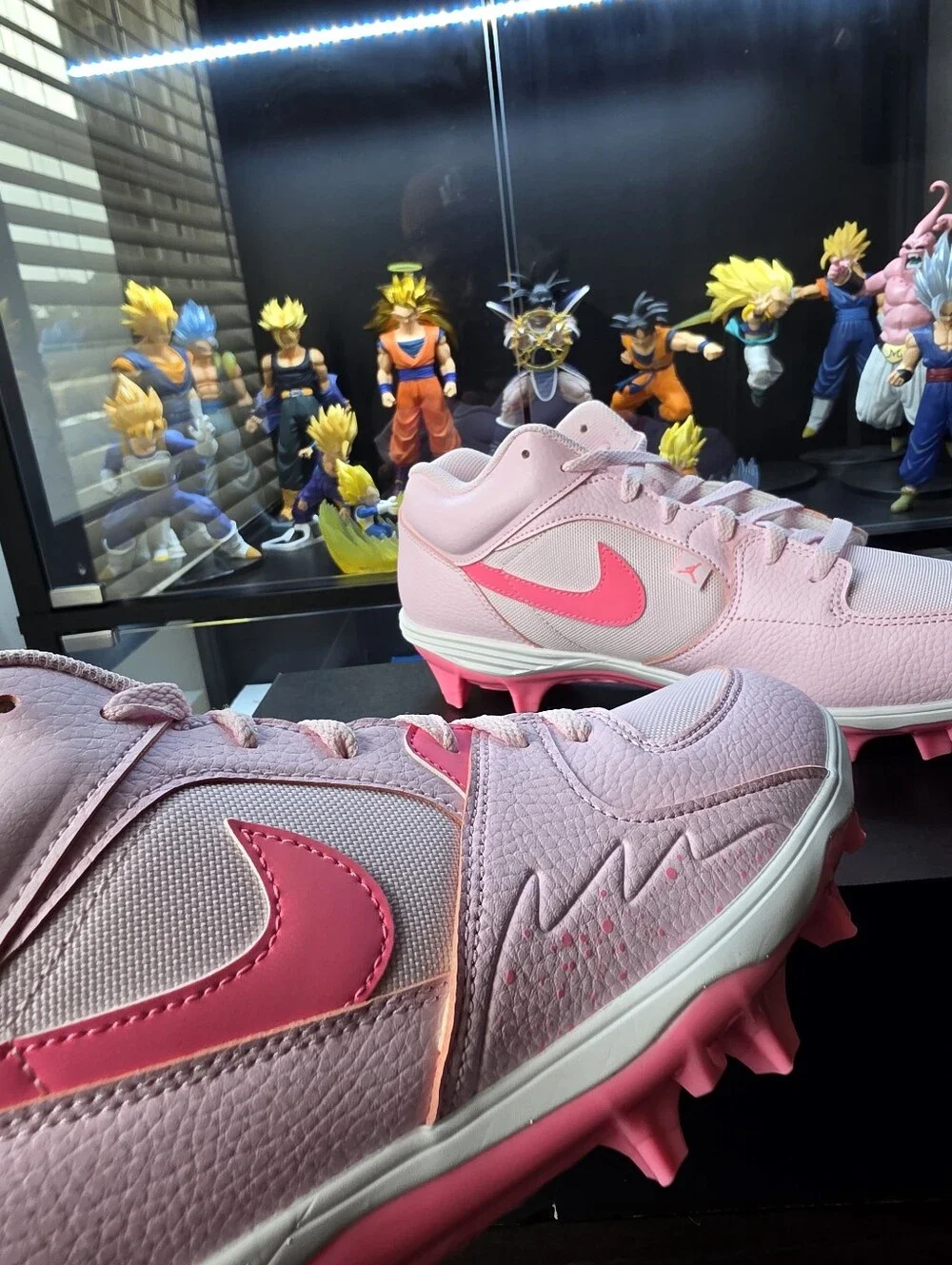 Mens Size 12 Nike Air Jordan Stadium 90 Low TD Pink Football Cleats